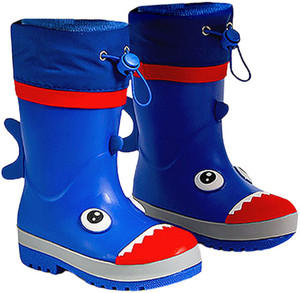Little Surprise Box Blue & Yellow spinning rocket Slip on Clogs/Footwear for Toddlers & Kids main image 0