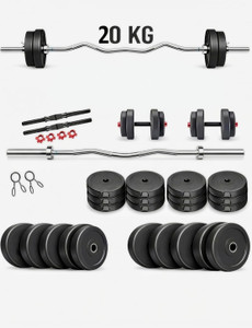 POWER FITNESS 22 kg Fitness Kit + 3Ft. Barbell - Image 2