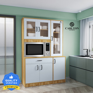 CARLTON LONDON Fieri Engineered Wood Kitchen Cabinet Price in India ...