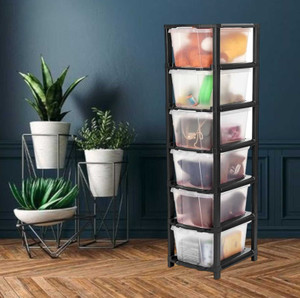 Flipkart Perfect Homes Studio 6 XL Multipurpose Drawer Plastic Modular ...