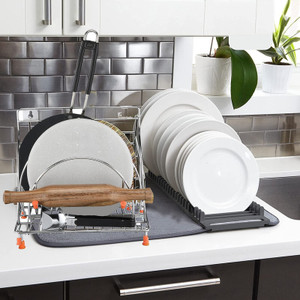 KITCHEN KART Chakla/Belan Kitchen Rack Steel Belan Stand Price in India ...
