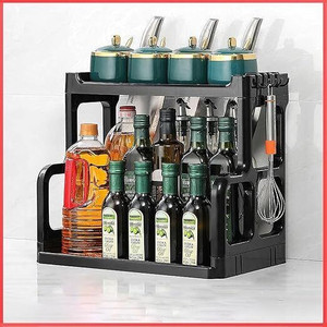 Wolpin Utensil Kitchen Rack Plastic Kitchen Shelf Stand Spice Rack ...