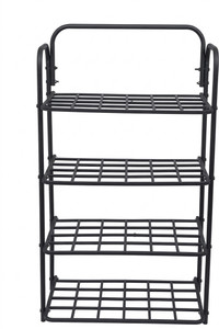 MD Kart 4 Layer Metal Plastic Shoe Rack - Image 6