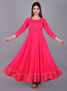 Flipkart pink clearance kurti