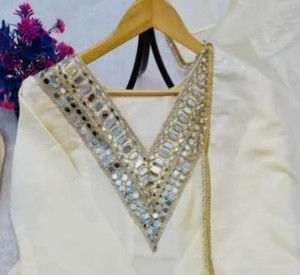 Panchhi Dev Fashion V Neck Lace Patch for Kurti - Image 3