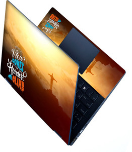 Techfit Full Panel Laptop Skin Decal Vinyl Fits Size Upto 15.6 inches