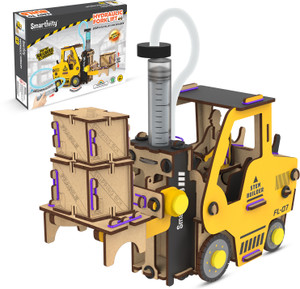 Smartivity Hydraulic Forklift STEM DIY Fun Toy for Kids 6 to 12 Years ...