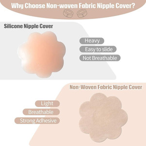 Maycreate Boob Tape And 10 Pcs Petal Backless Nipple Cover Set