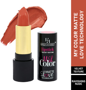 Half N Half Velvet Lipstick- 30 Nude - Price in India, Buy Half N Half