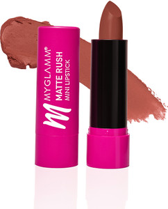 MyGlamm Matte Rush Mini Lipstick - Balmy In Bali (Light Nude Pink Shade