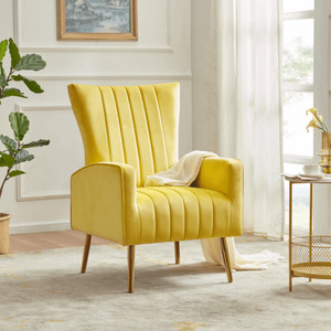 Lauretta top wingback chair