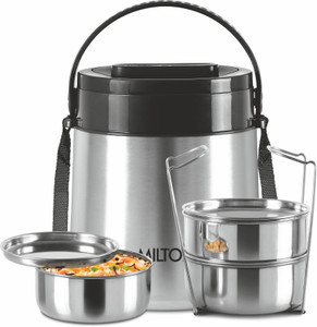 Flipkart.com | MILTON STEEL CLASSIC TIFFIN 3 3 Containers Lunch Box