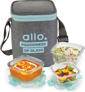 Flipkart.com | Allo Glass Container with Detachable Locks and