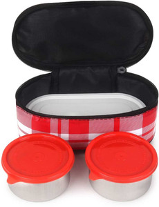 Flipkart SNOOD Feast 3 Microwave Safe Stainless Steel Lunch Box