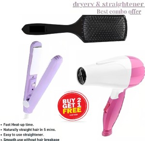 Flipkart hair dryer hotsell and straightener combo