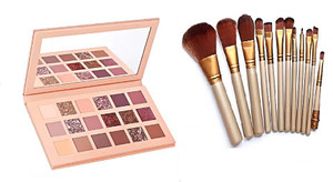 Ycm Colornude Edition Palette With A Set Of Naked Makeup Brush