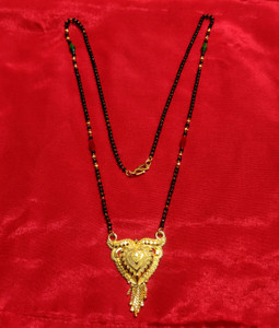 1 gram Gold Plated latest design fancy Mangalsutra for women MG642 MS Brass Mangalsutra Price in India Buy 1 gram Gold Plated latest design fancy Mangalsutra for women MG642 MS Brass