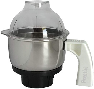 preethi blue leaf silver small jar