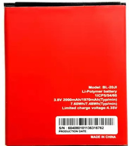 Mstore Mobile Battery For ITEL A21/BL-20JI (2000mAh) Price in