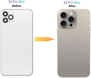 Kraze4blaze iPhone 11 Pro Max to 15 Pro Max Converter Panel - Image 3
