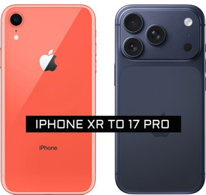 Unique4Ever Apple iPhone XR to iPhone 17 Pro Converter Kit