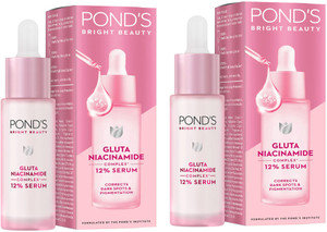 ponds glutathione serum POND's Bright Beauty Serum, 12% Gluta-Niacinamide Complex, Anti-Pigmentation, 28 ml : Beauty & Personal Care elevate your skincare routine today! POND's Bright Beauty Gluta NIacinamide