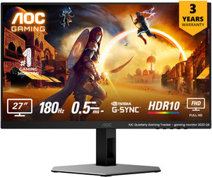 AOC 27G4 ゲーミングモニター 27インチ×3 27G4 27