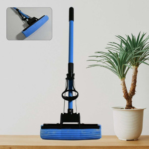 ONIQUID Self-Wringing PVA Mop for Floors, Walls, Windows, Wet & Dry Use ...