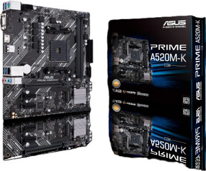 ASUS PRIME-A520M-K-CSM (Ryzen AM4) micro ATX motherboard with M.2