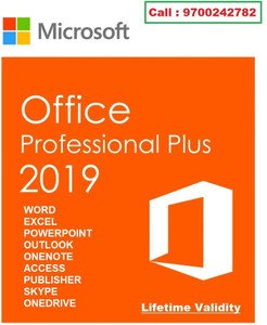 MICROSOFT OFFICE PROFESSIONAL PLUS 2019 KEY Price in India - Buy ...