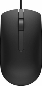 DELL MS 116-BK Wired Ambidextrous Optical Mouse(USB, Black)