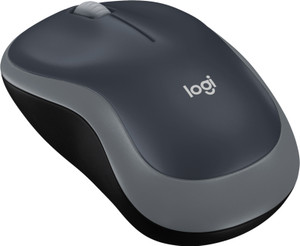 Logitech B175 / Optical Tracking, 12-Months Battery Life, Ambidextrous Wireless Ambidextrous Optical Mouse(2.4GHz Wireless, Black)