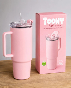 Shopsy Shiv Enterprise Trendy Plastic Tumbler Bottle with Lid & Straw - Image 1
