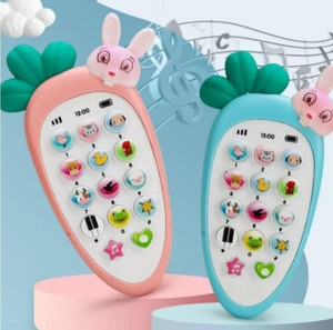 Rabbit Intelligent Baby Phone Light Sound Birthday Gift for Baby