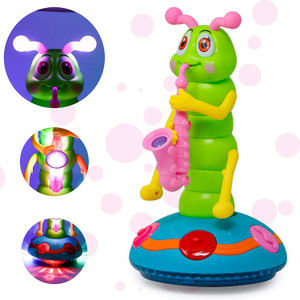 Light worm best sale toy