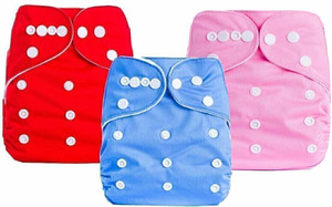 Combo of 3 Reusable Diapers - Option 2 main image 0