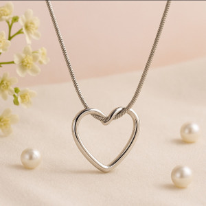 925 Sterling Silver Tarnish-Free 3-Heart Flower Crystal Stud Post