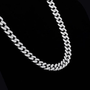 24k platinum cheap cuban link chain