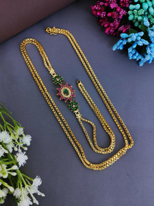 Gold chain designs best sale with side locket