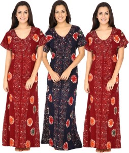 ladies night dress in flipkart