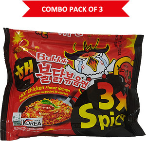 Samyang Hot Chicken Flavor Ramen Buldak X Spicy Instant Noodles Instant Noodles Non Vegetarian