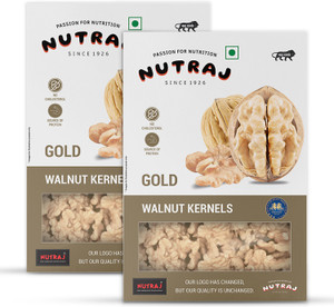 Nutraj Gold Walnut Kernels (Akhort Giri) Walnuts (2 x 250 g)