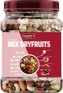 Grannys Dryfruits Healthy Nutmix|Fitness Trail Mix| Mixed Dryfruits