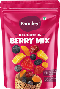 Farmley Berry Mix- Protein Rich Dried Berries Snack Price in India ...