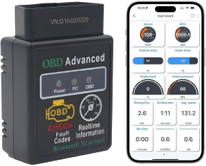 dhruv hub Car Wireless Plug OBDII OBD2 Bluetooth Scanner ELM327 Device