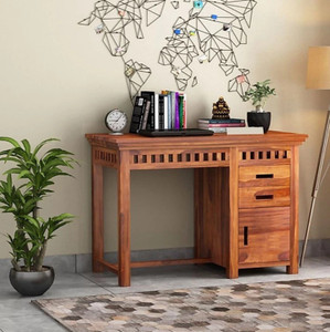Chetan Interiors Sheesham Wooden Study Table Computer Office Desk Solid ...