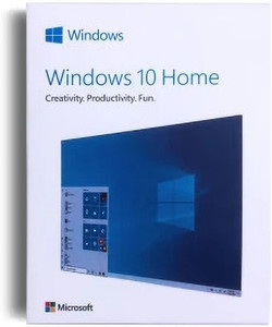 MICROSOFT Windows 10 Home Box Pack (1 PC, Lifetime Validity) Activation