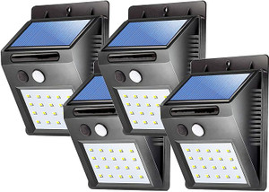 YogpriDeal LED Solar Motion Wall Light for Security, Pathway, for Front