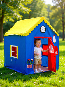 Mintorsi Jumbo Size my house play Tent House For Kids Price in India - Buy Mintorsi Jumbo Size my house play Tent House For Kids online at Shopsy.in - Image 1