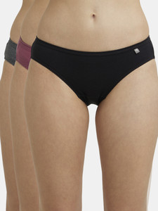 Jockey Medium Coverage Super Combed Cotton Women Bikini Multicolor